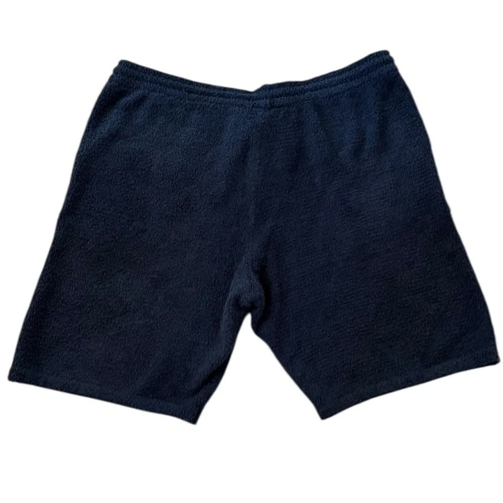 NEW Barefoot Dreams Men’s Cozy Chic Lounge Shorts Indigo Blue XL - Picture 4 of 6